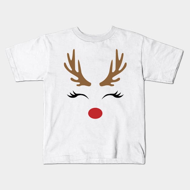 Rudolph Kids T-Shirt by DulceDulce